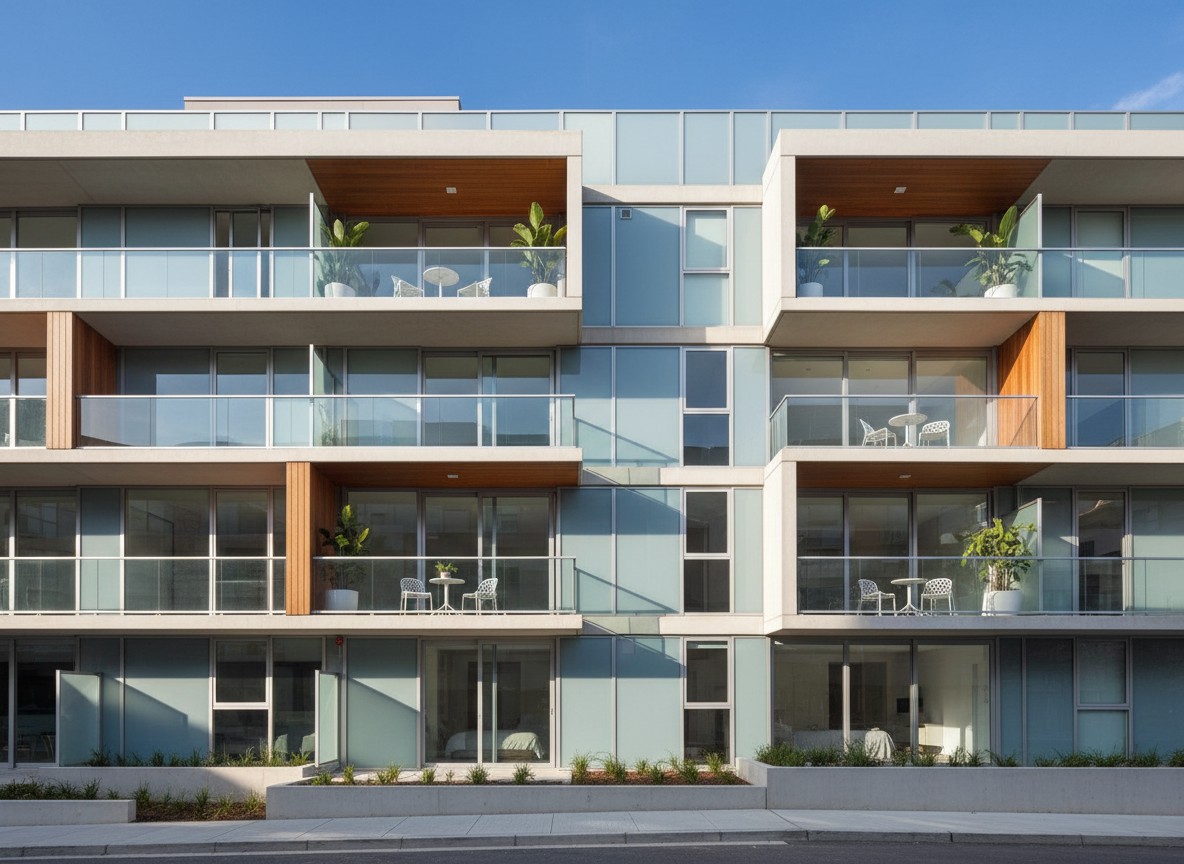 Edificio de apartamentos moderno en Costa Rica